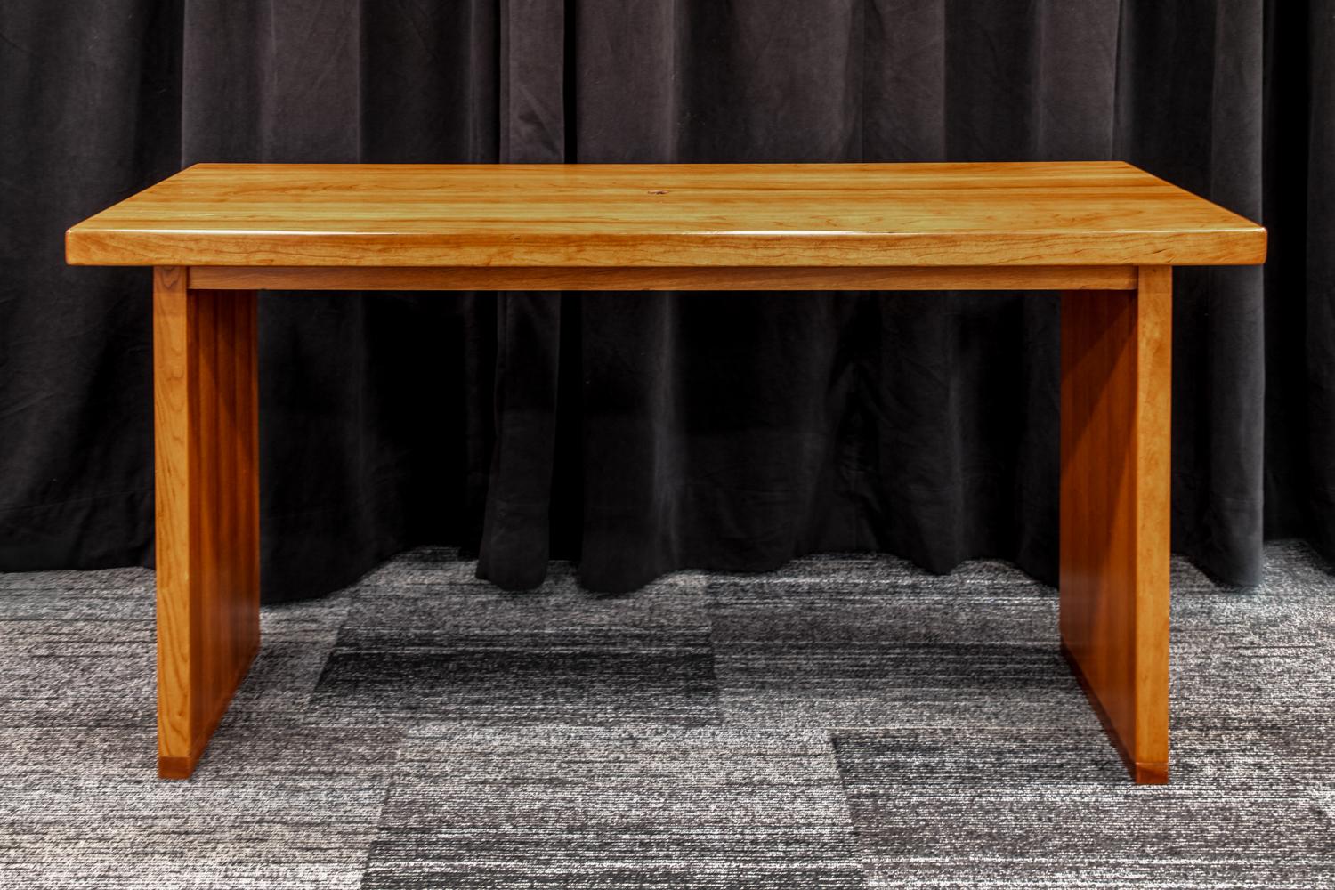 Wooden Table. From Chaney Library