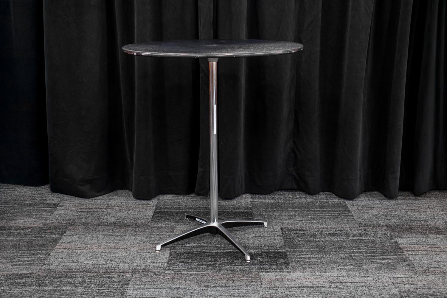 Black High Top Table