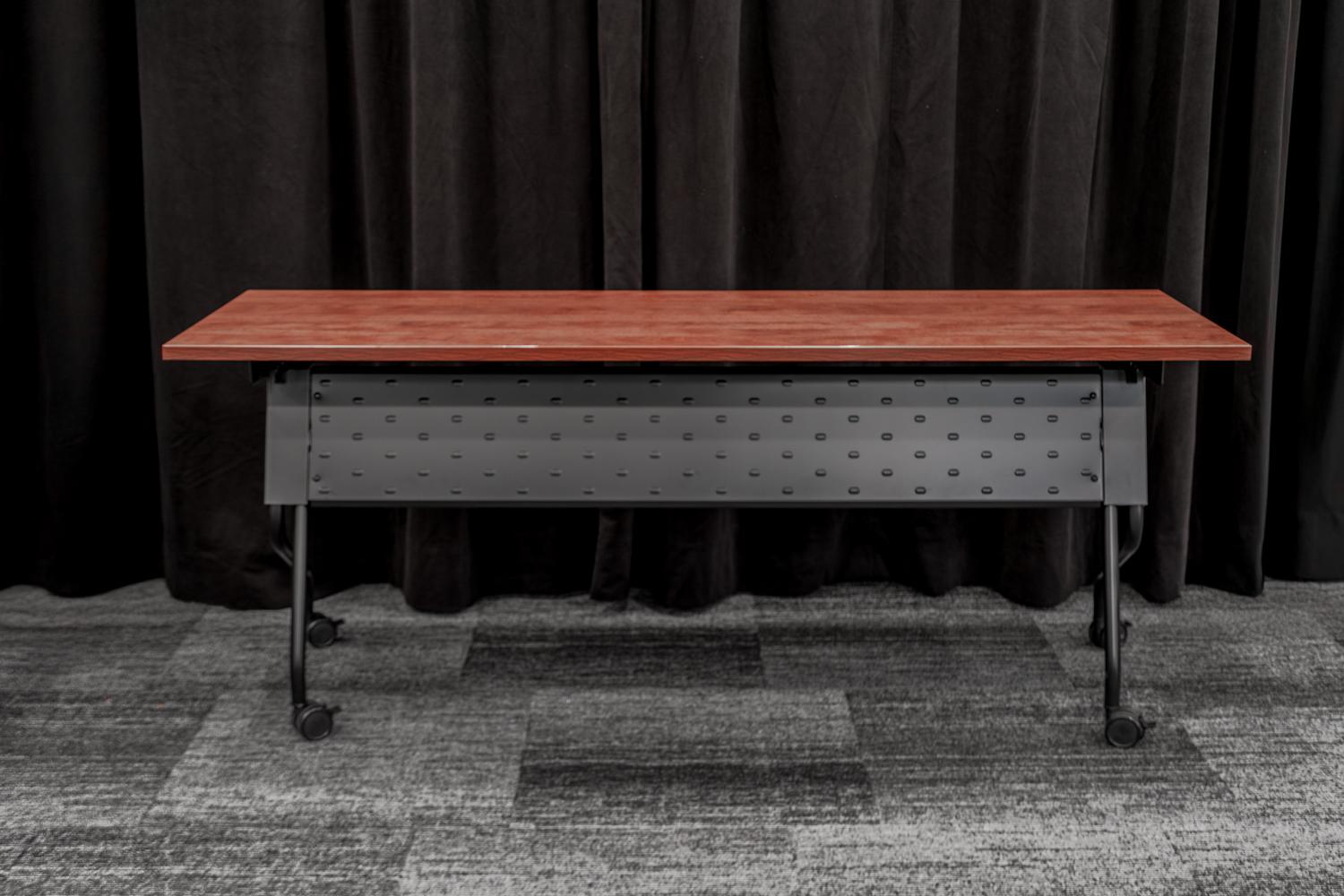 Long Wooden Board room table